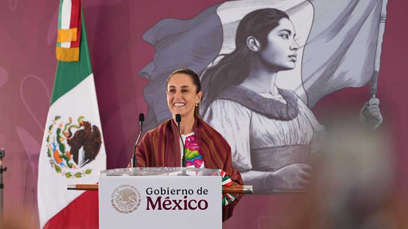 En Oaxaca, presidenta Claudia Sheinbaum inaugura la carretera Mitla – Tehuantepec en beneficio de 1.4 millones de personas
