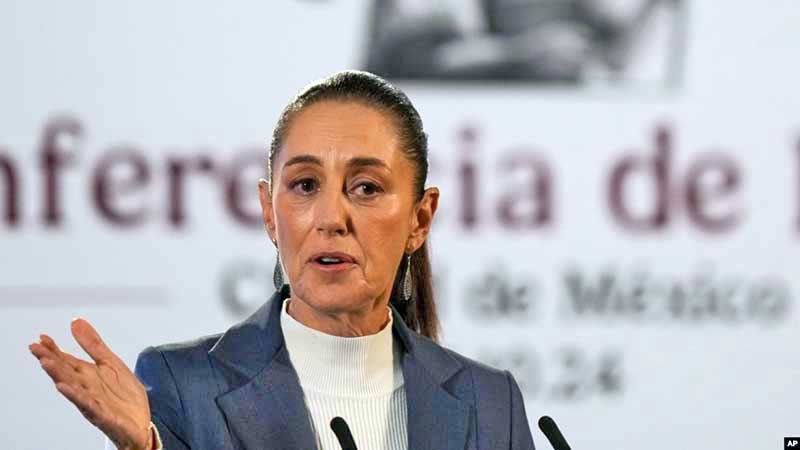 Sheinbaum lanza plan de desarme en México con el apoyo de la Iglesia católica y el ejército