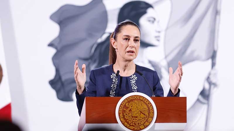 Sheinbaum no ve una guerra comercial con EE.UU. tras la declaración de Trump en el Foro de Davos