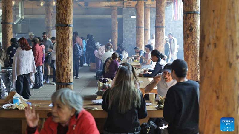 Celebración del Día de la Candelaria en el Complejo Cultural Los Pinos en México