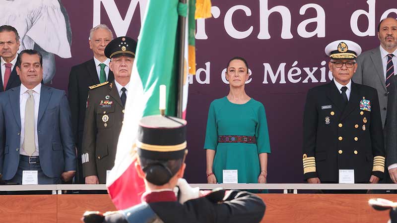 Encabeza Presidenta Claudia Sheinbaum Conmemoración del 112 Aniversario de la Marcha de la Lealtad