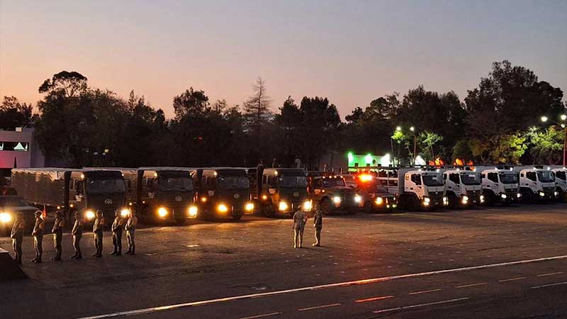 Se movilizan tropas del Ejército y la Guardia Nacional a la frontera norte