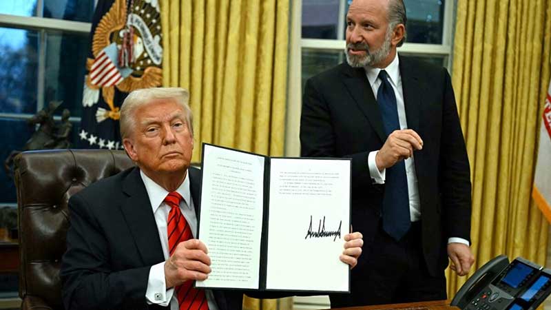 trump firma aranceles de 25 al a