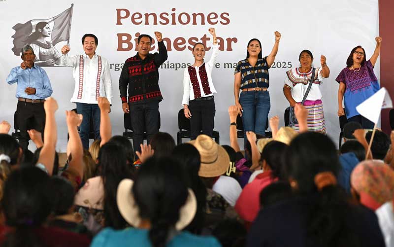 Presidenta asegura que México será el país más democrático del mundo porque por primera vez todo el Poder Judical será elegido por el pueblo
