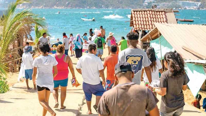 Guerrero, al tope de turistas; ocupación hotelera de 82.7%