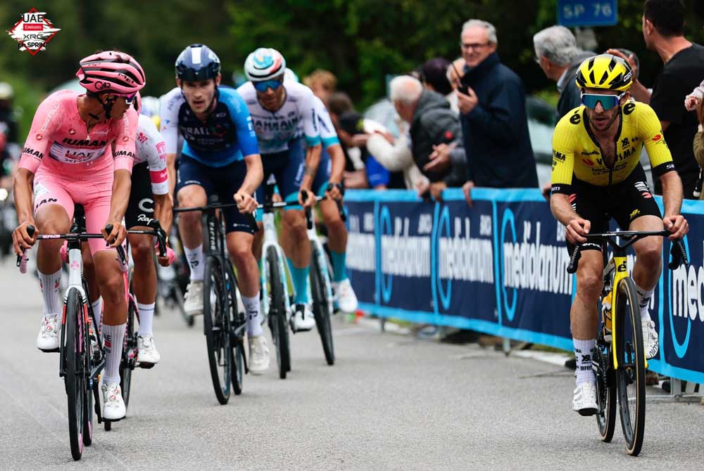 Isaac del Toro no pierde ritmo ni el liderato del Giro de Italia