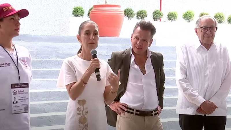 Sheinbaum llama a votar en la elección judicial del próximo domingo
