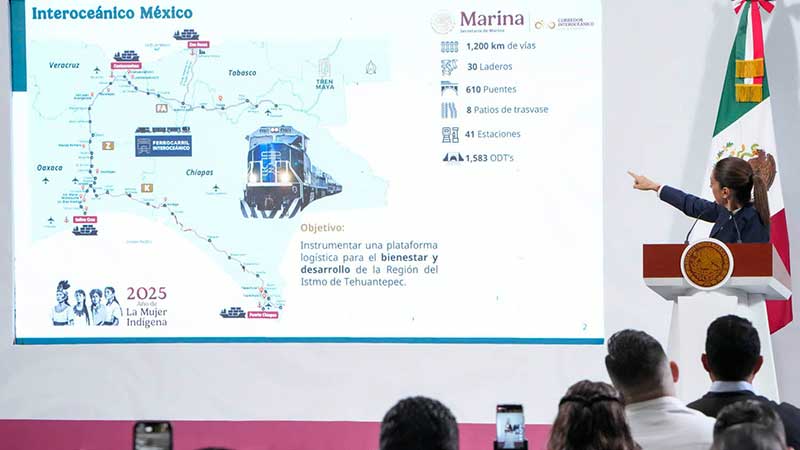 Presidenta: el Corredor Interoceánico es un proyecto de mucha importancia para el desarrollo económico del país