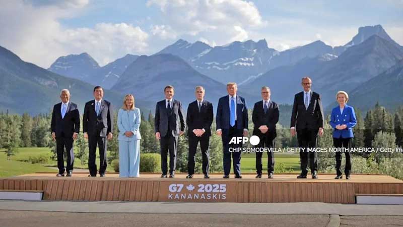 Líderes del G7 no logran desactivar el conflicto de los aranceles