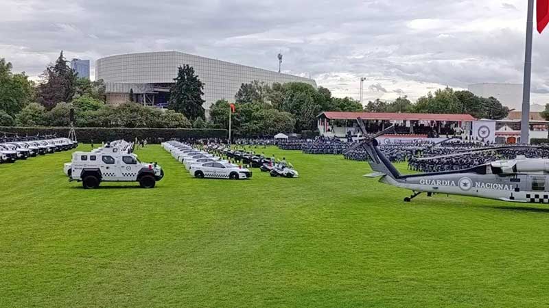 Sheinbaum conmemora sexto aniversario de la Guardia Nacional