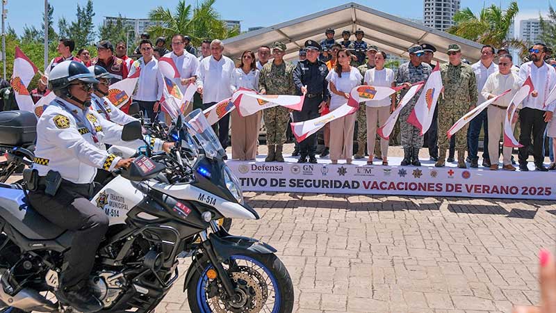 Da inicio al Operativo Vacacional de Verano 2025 en Quintana Roo