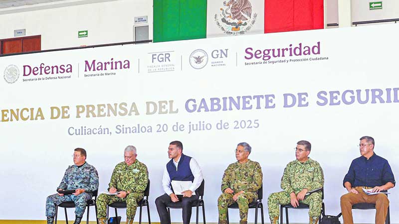 Harfuch: se redujo capacidad de fuego en el Cártel de Sinaloa