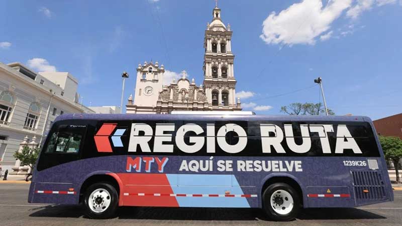 Monterrey estrena sistema de transporte: Regio Ruta