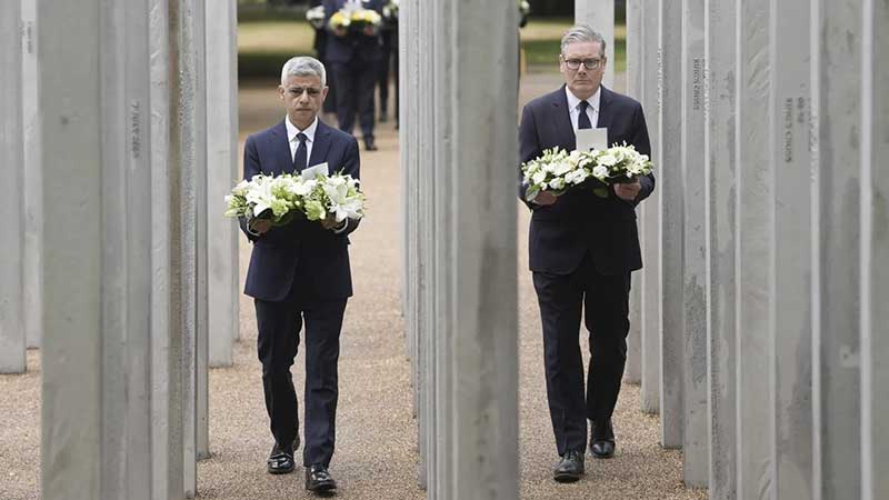 El rey Carlos III preside el acto de recuerdo 20 años después de los mortales ataques en Londres