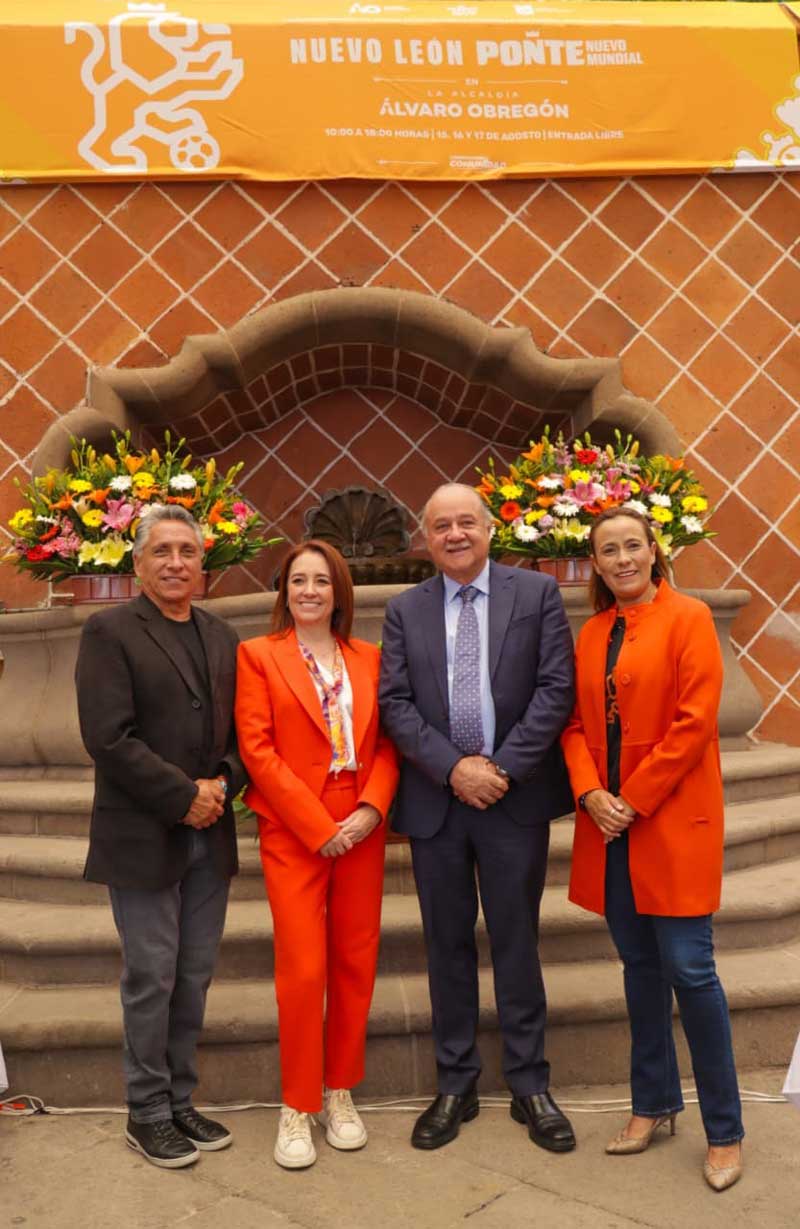Gobierno de Nuevo León inaugura exposición para promover el Mundial 2026 en México