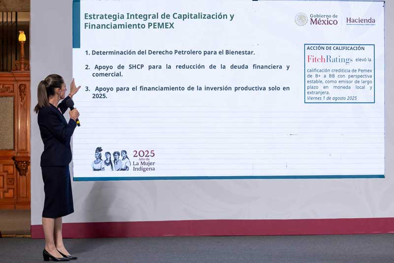Plan Estratégico 2025-2035: Avanza rescate de Pemex, empresa del pueblo de México