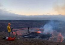 Predicción cumplida: Kilauea lanza casi puntualmente nuevas fuentes de lava