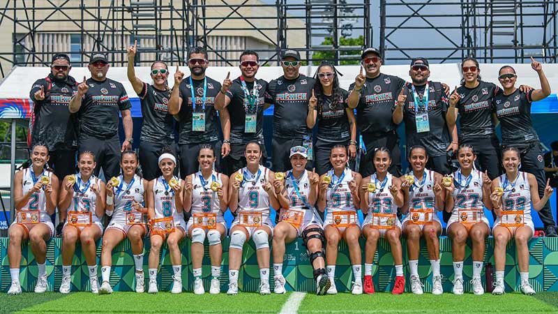 Las 12 de Oro son bicampeonas en los World Games