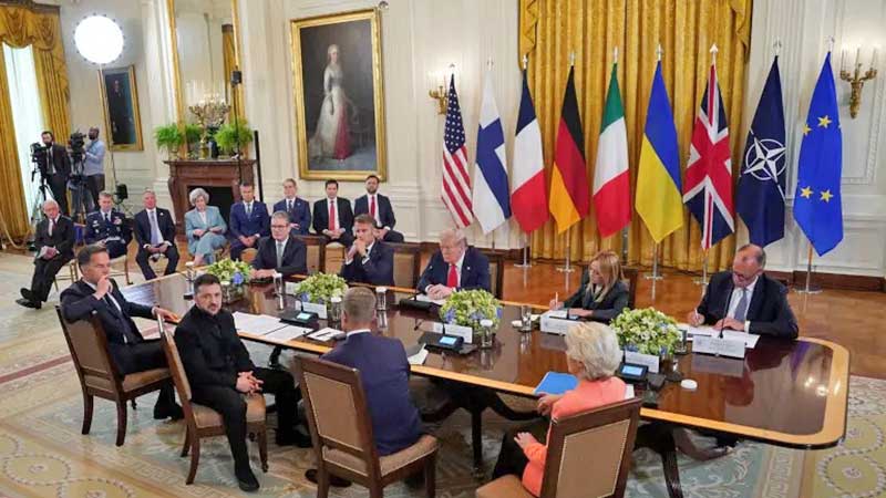 Trump y Zelenski buscarán una reunión trilateral con Putin para negociar un acuerdo de paz
