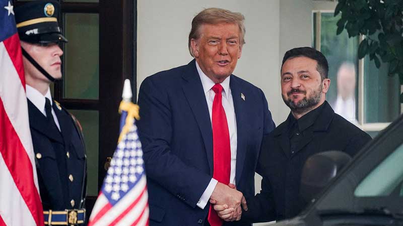 Trump y Zelenski buscarán una reunión trilateral con Putin para negociar un acuerdo de paz