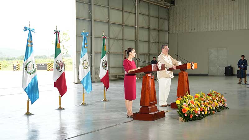 México y Guatemala reafirman compromisos en cooperación para el desarrollo, seguridad, trenes, energía y medio ambiente