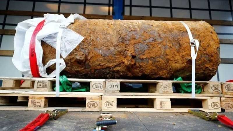 Evacuan a habitantes en Alemania tras encontrar bomba de la Segunda Guerra Mundial