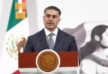 garcía harfuch presenta informe contra extorsión