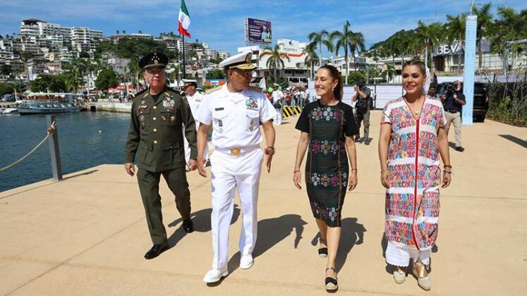 En Acapulco, Presidenta da banderazo de salida a la construcción de Senderos para Mujeres Libres y Seguras: Senderos de Paz