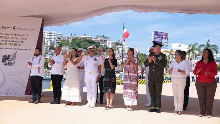 En Acapulco, Presidenta da banderazo de salida a la construcción de Senderos para Mujeres Libres y Seguras: Senderos de Paz