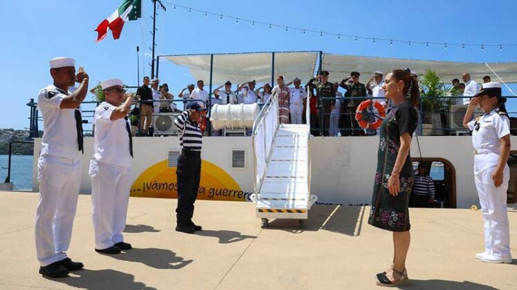 En Acapulco, Presidenta da banderazo de salida a la construcción de Senderos para Mujeres Libres y Seguras: Senderos de Paz