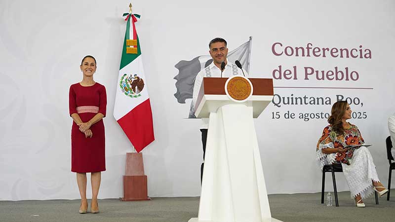 Informa Omar García Harfuch avances en seguridad de Quintana Roo