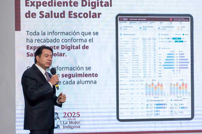 Gobierno detecta obesidad, caries y problemas visuales en niños y niñas