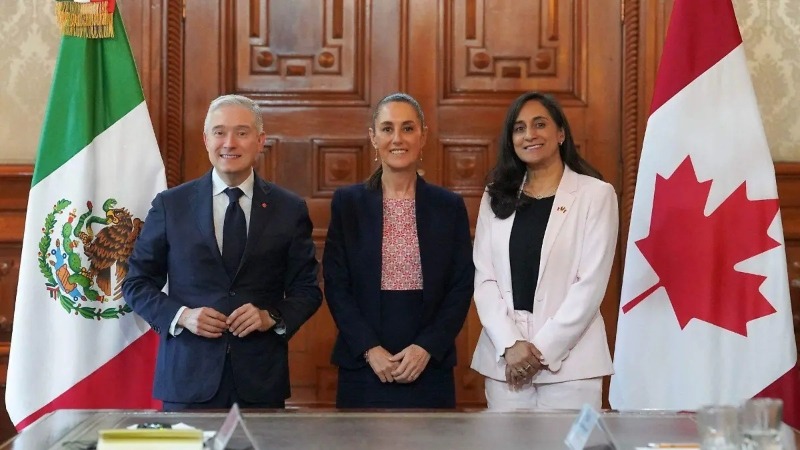 Confirma Claudia Sheinbaum visita de Mark Carney a México tras reunión con funcionarios de Canadá
