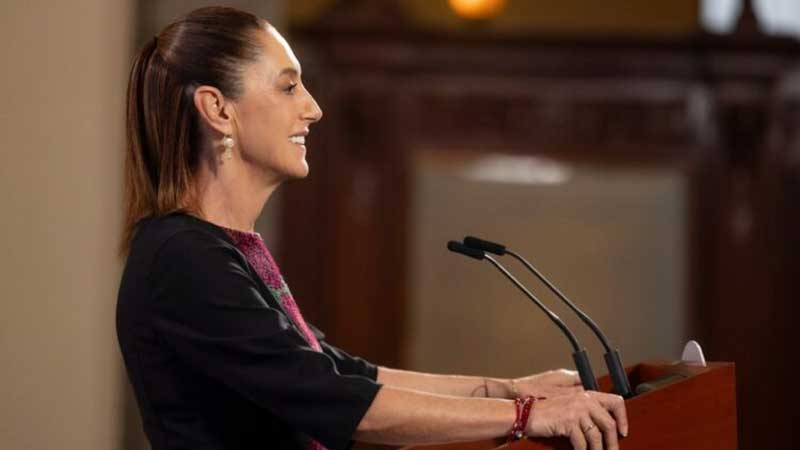 Sheinbaum pide que se investigue a funcionarios vinculados con sobornos de 'El Mayo'