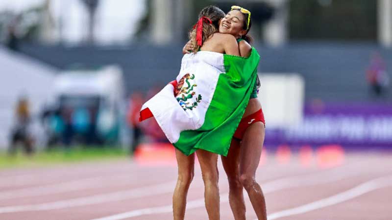 Golpe de autoridad en marcha: Ximena Serrano y Valeria Flores hacen el 1-2 en Panamericanos Jr