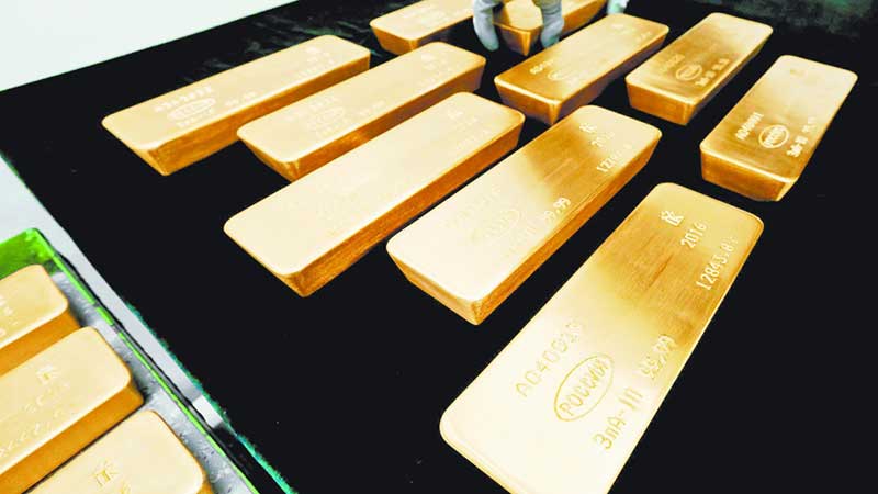 El oro brilla y llega a nuevo máximo histórico