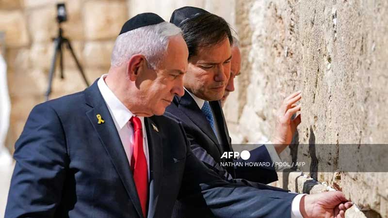 Benjamín Netanyahu destaca la visita de Marco Rubio a Israel