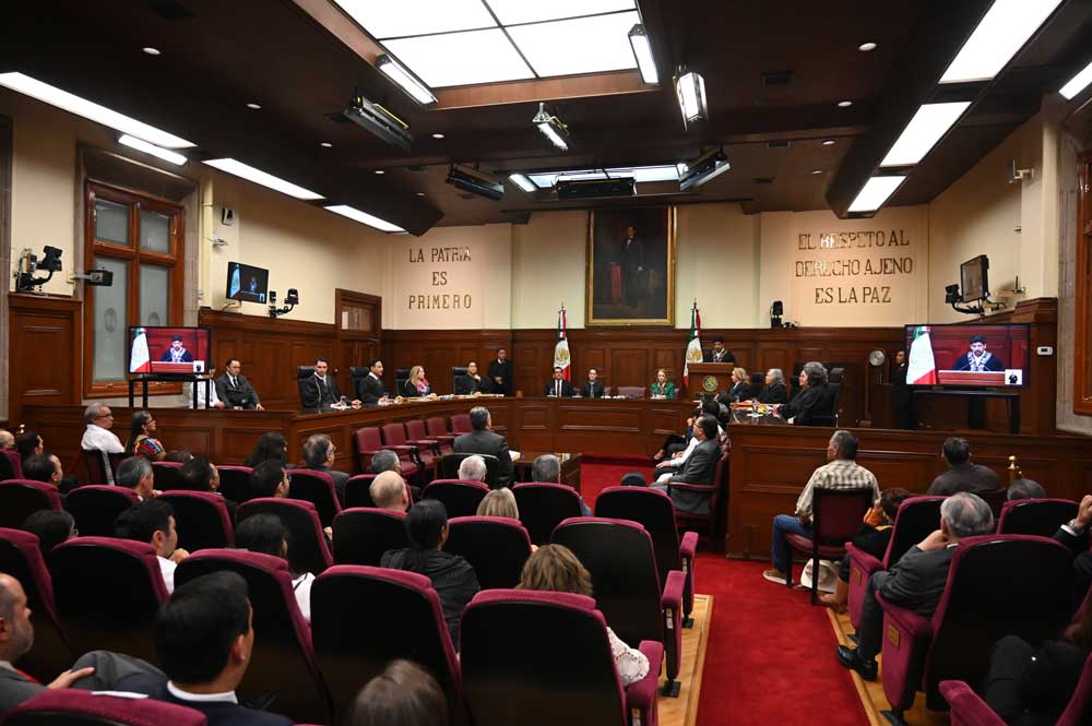 Presidenta Sheinbaum acude a sesión solemne de instalación de la nueva Suprema Corte