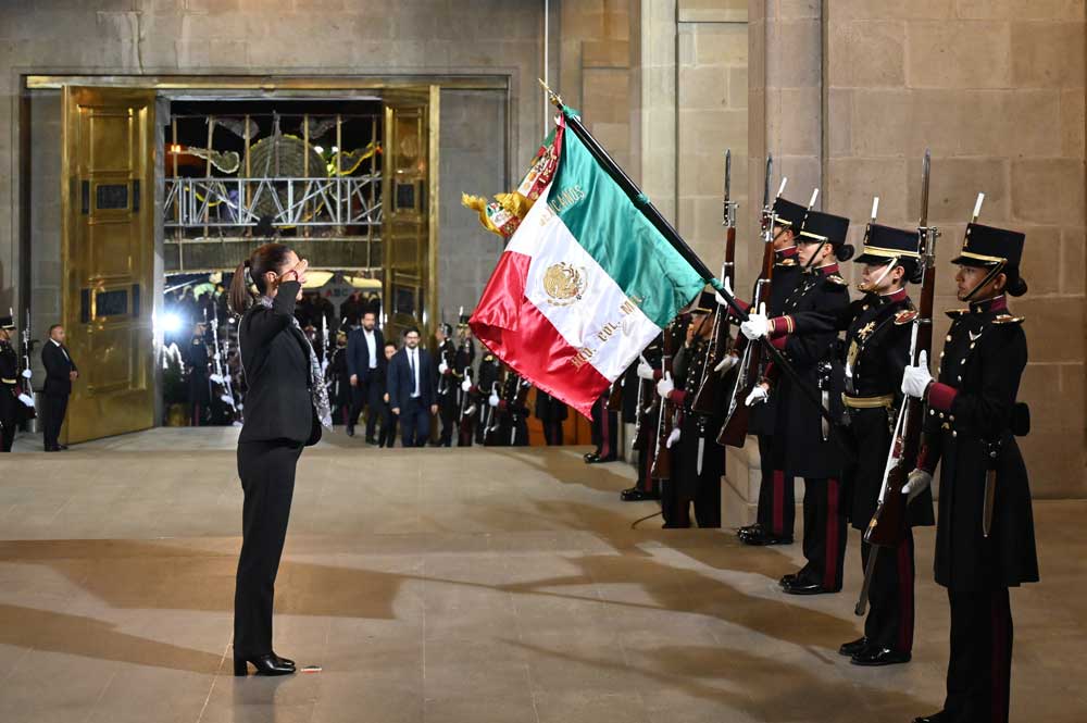 Presidenta Sheinbaum acude a sesión solemne de instalación de la nueva Suprema Corte