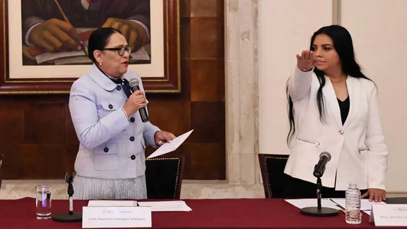 Toma protesta nueva titular de la Comisión Nacional de Búsqueda