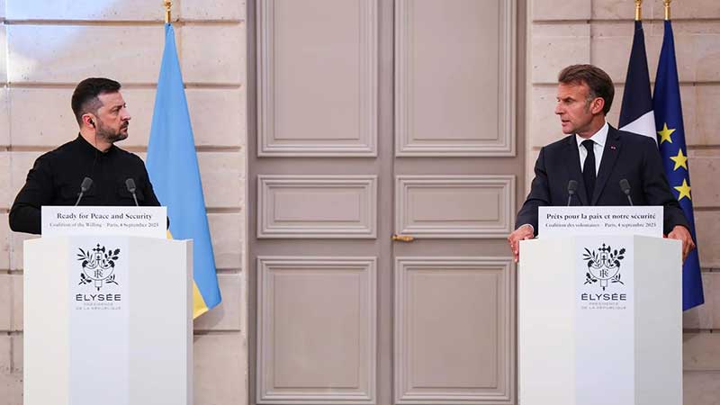 Macron: 26 países se han comprometido a desplegar tropas o estar presentes para Ucrania
