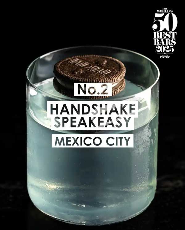 50 Best Bars 2025: Hong Kong conquista el primer lugar; México es segundo con Handshake Speakeasy