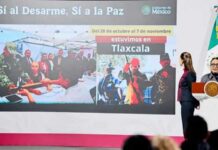 Gracias a ‘Sí al Desarme, Sí a la Paz’ se han canjeado 8 mil 547 armas de fuego: Segob Gracias a 'Sí al Desarme, Sí a la Paz' se han canjeado 8 mil 547 armas de fuego: Segob