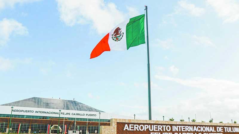 Aeropuerto de Tulum supera el medio millón de pasajeros internacionales