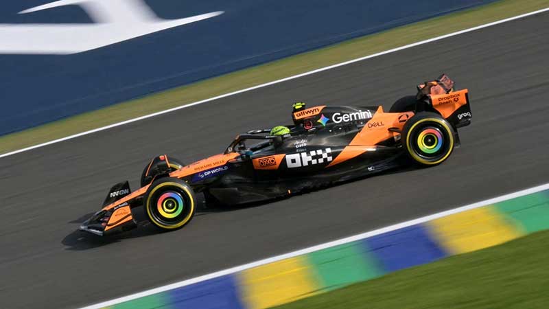 Lando Norris gana pole para la carrera sprint del GP de Brasil