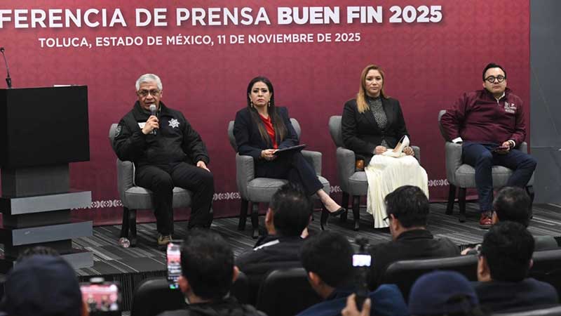 EdoMéx listo para Buen Fin 2025; buenos precios, horarios ampliados de transporte y seguridad