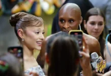 cynthia erivo habla del incidente donde protegió a ariana grande del ataque de un fan