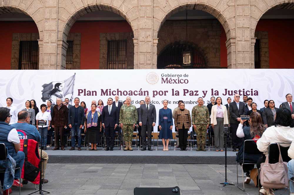 Plan Michoacán es desarrollo con justicia y bienestar: Presidenta Sheinbaum