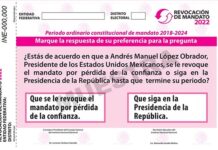 Revocación de mandato y reforma electoral quizá hasta febrero revocación de mandato y reforma electoral quizá hasta febrero