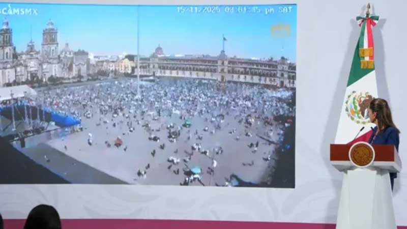 Sheinbaum pide a FGJCDMX investigar quiénes están detrás de la marcha de la Generación Z